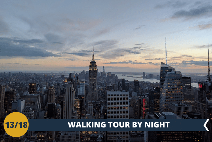 NEW YORK BY NIGHT: Chill Out Night, una serata a spasso per la città alla scoperta dei dintorni della nostra prestigiosa università, sempre accompagnati dal nostro Staff!