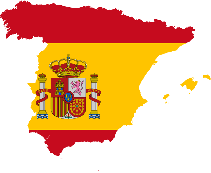 Bandiera Spagna - PNG