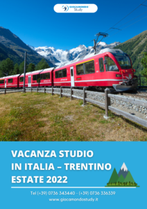 Brochure informative e "Modulo consenso genitori" - Giocamondo Study-VACANZA-STUDIO-IN-ITALIA-–-TRENTINO-ESTATE-2022-212x300