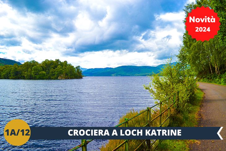 ESCURSIONE DI INTERA GIORNATA: Esploreremo la Bellezza di Loch Katrine con una Crociera Indimenticabile (INGRESSO INCLUSO)! Loch Katrine, il gioiello delle Highlands scozzesi, vi attende per un viaggio incantevole. Immaginate panorami spettacolari, circondati da imponenti montagne che si stagliano oltre i 1000 metri di altezza e isole pittoresche che adornano le acque cristalline del lago. È un autentico angolo di natura intatta e serena, un luogo dove la bellezza della Scozia si manifesta in tutta la sua maestosità.