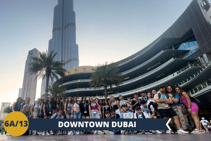 Un fantastico pomeriggio al DUBAI MALL, il centro commerciale più grande al mondo dedicato allo shopping e al divertimento. Pensate che si trova proprio accanto all’edificio più alto del mondo, il Burj Khalifa, con la possibilità di acquistare in loco il biglietto per salire sul grattacielo più alto del mondo! ( escursione di mezza giornata)