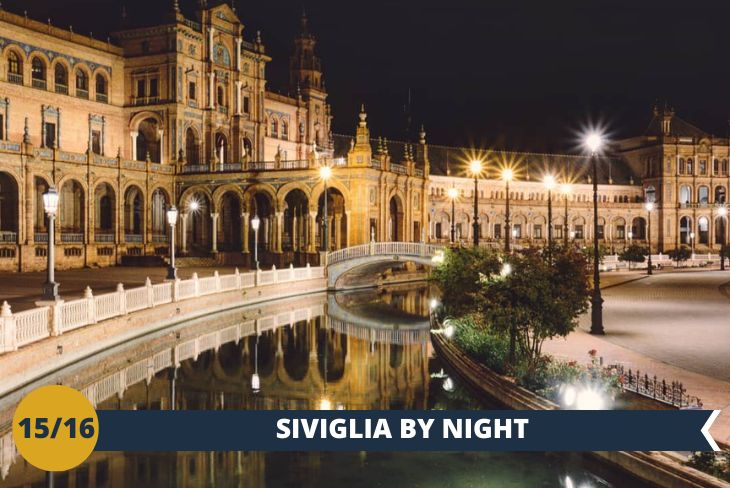 Sevilla by Night: un tour serale per ammirare la città sotto una luce diversa.