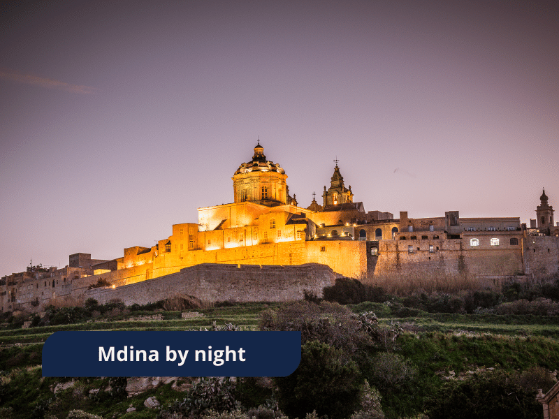Malta - Mdina By Night